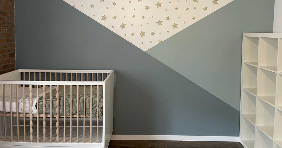 Lemonwalls wallpaper triangles