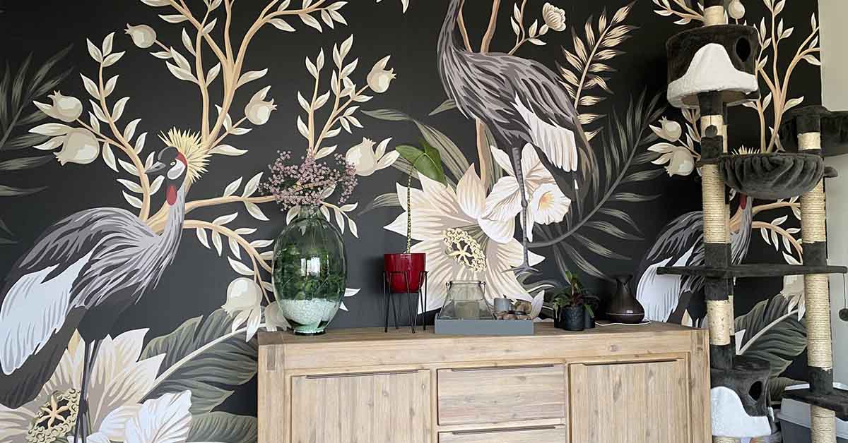 Żurawie na tapecie Żurawie na tapecie