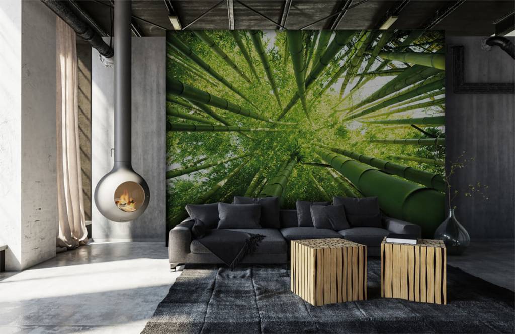 Forest wallpaper - Bamboe - Gang 6