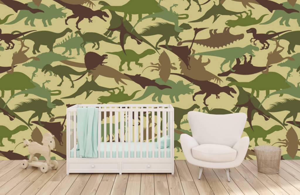 Dinosaurs - Dino camouflage  - Kinderkamer 5