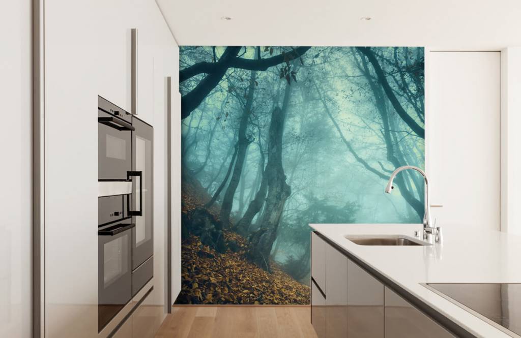 Forest wallpaper - Mysterieus bos - Slaapkamer 4