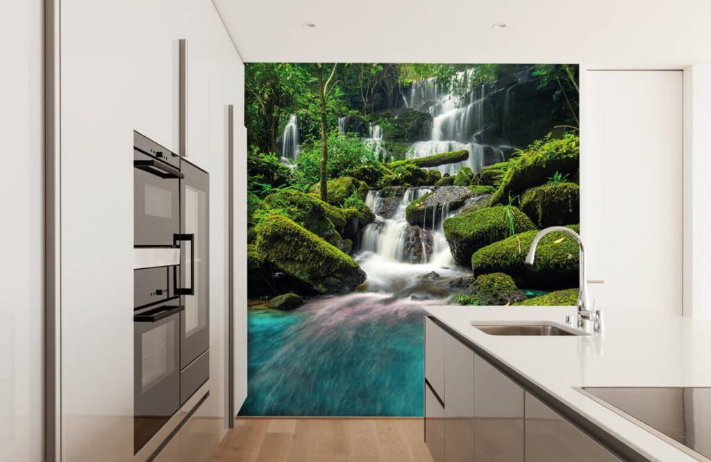 Waterfalls - Waterval in een jungle - Hobbykamer 3