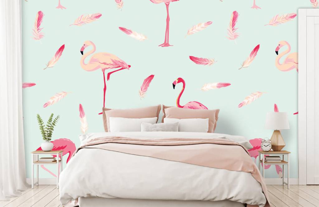 Other - Flamingo's - Kinderkamer 2