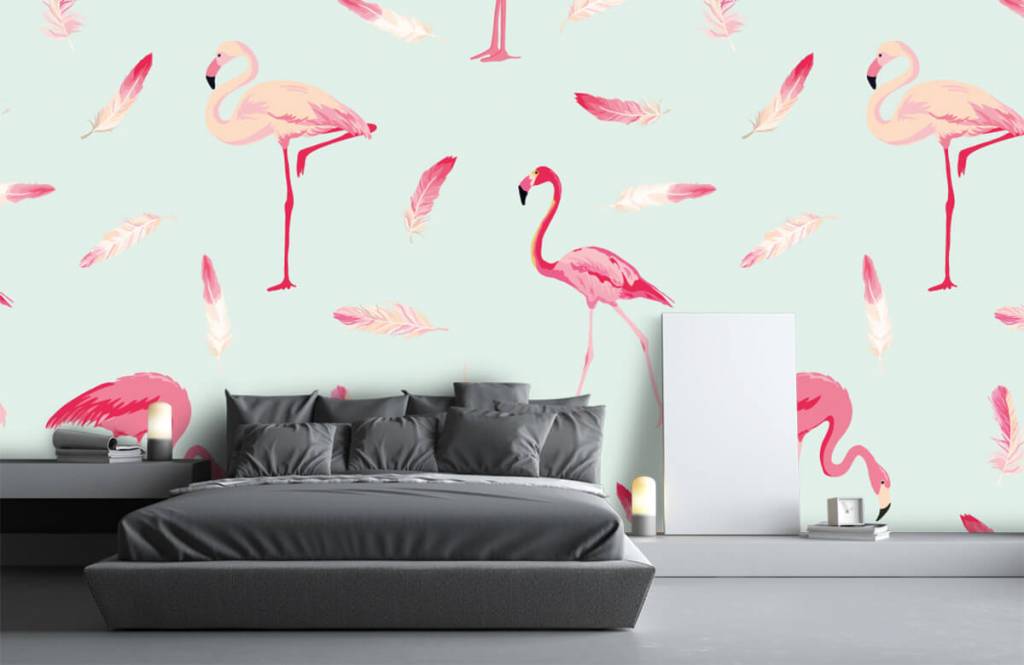 Other - Flamingo's - Kinderkamer 3