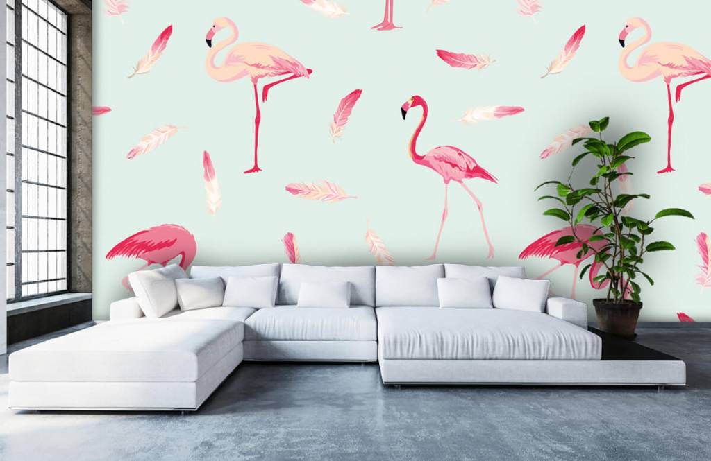 Other - Flamingo's - Kinderkamer 6