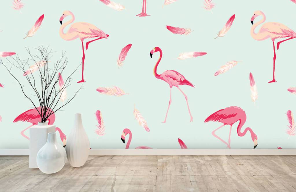 Other - Flamingo's - Kinderkamer 8