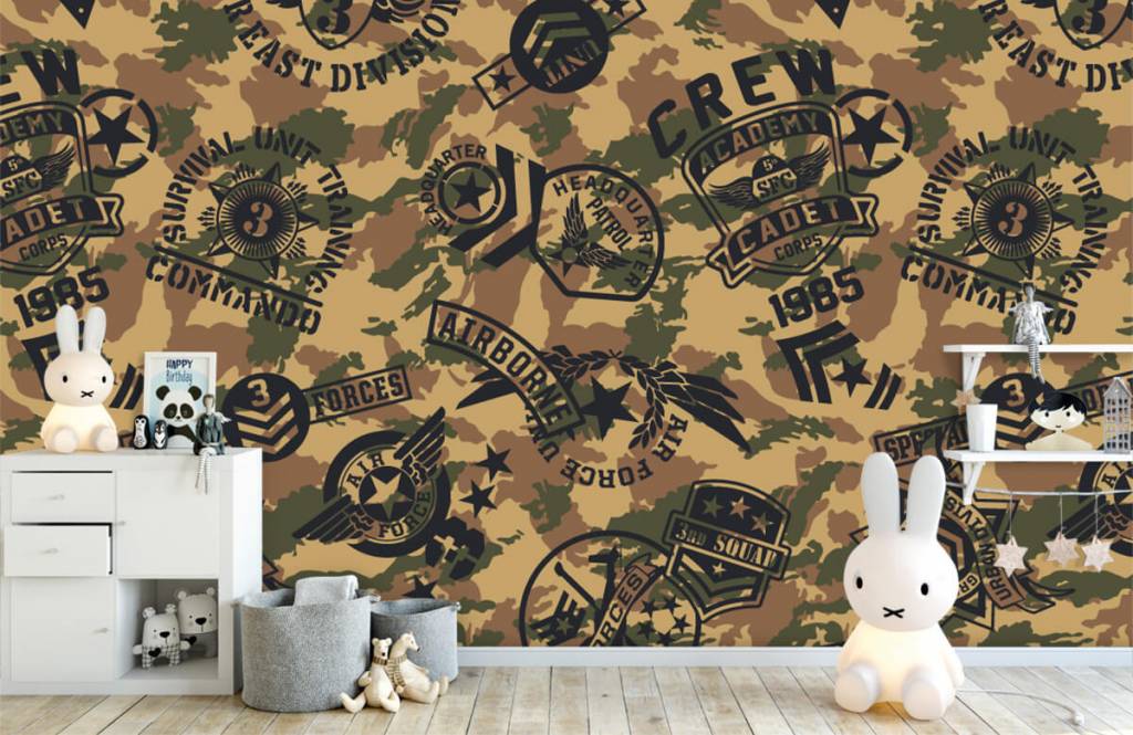 Other - Camouflage met logo's  - Kinderkamer 4