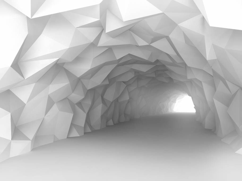 Tunel punktowany w 3D