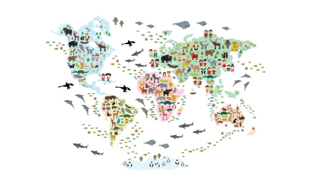 Mapa zwierząt