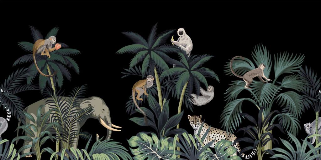 Zwierzęta w dżungli