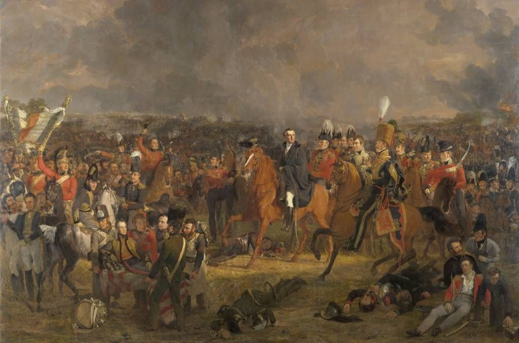 Bitwa pod Waterloo.