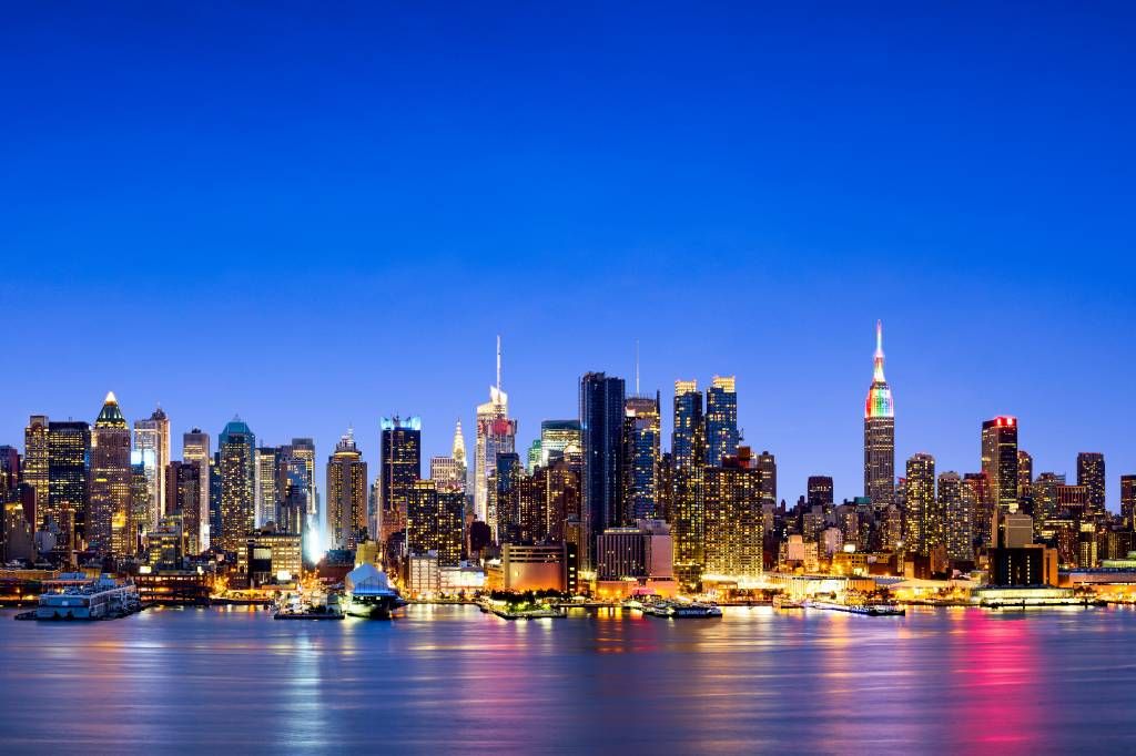 Nowy Jork Manhattan Skyline Manhattan