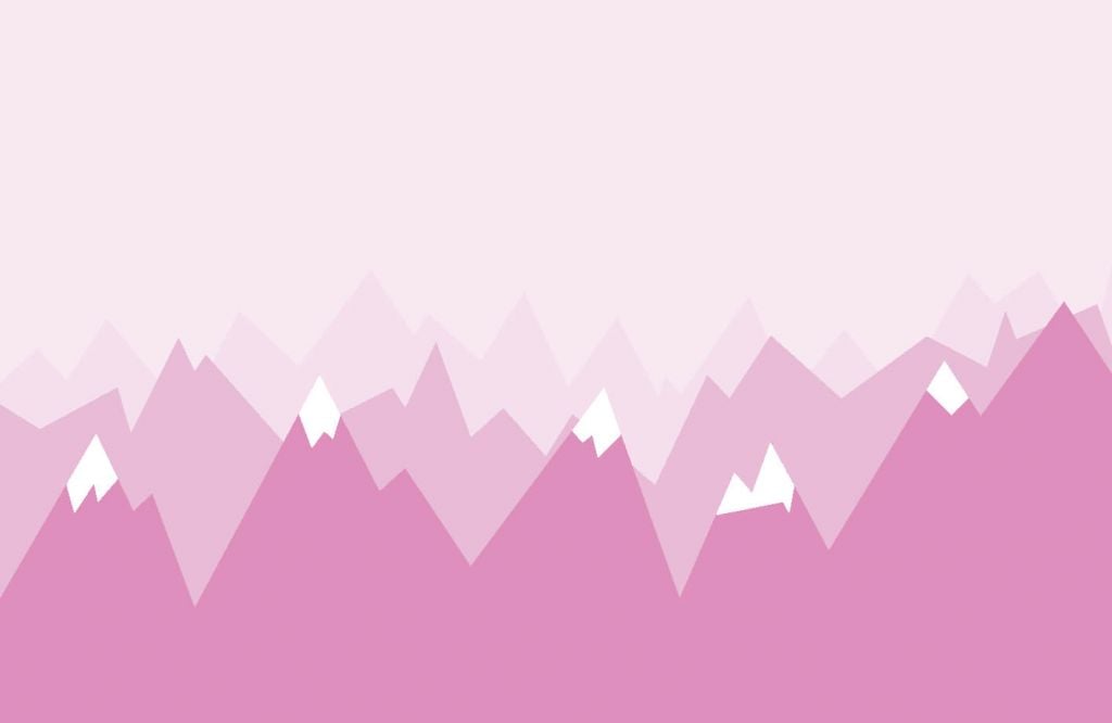 Różowe góry