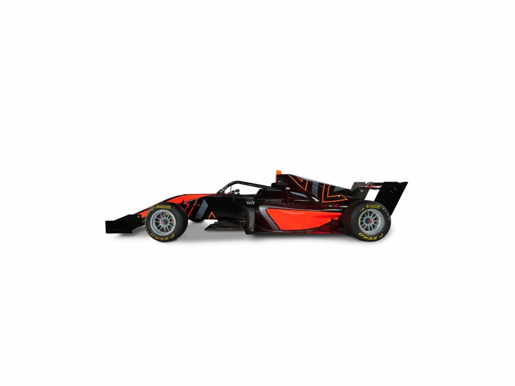 Formula 3 - Lower side view