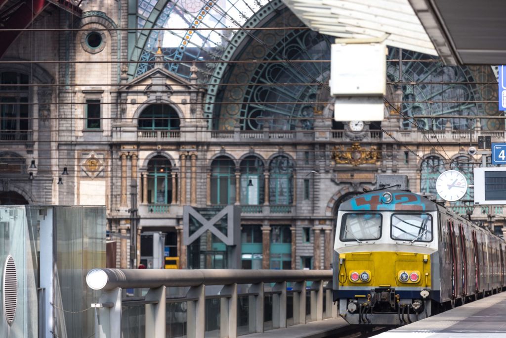 Dworzec kolejowy w Antwerpii
