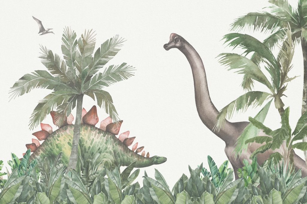 Dinozaury w dżungli
