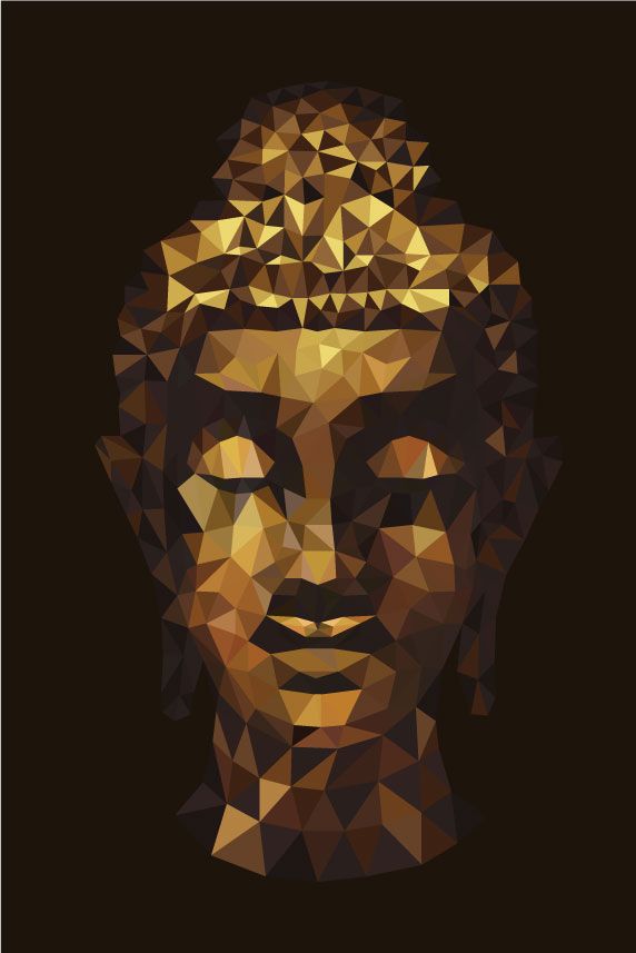 Abstrakcyjny Budda