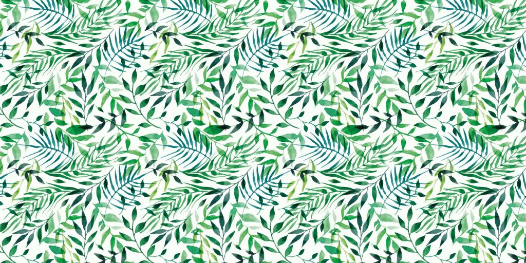 Wesoły wzór, zielony