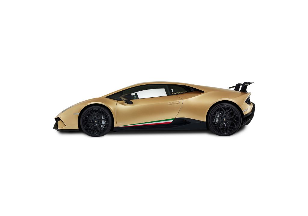 Lamborghini Huracán - Bok, biały