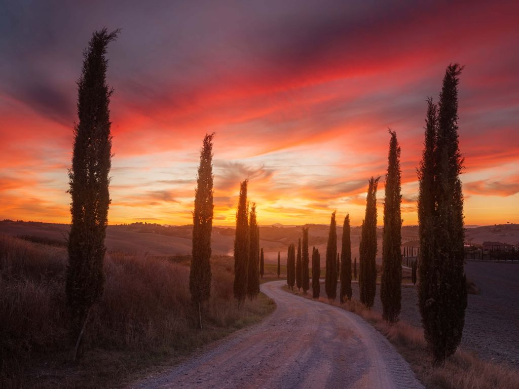 Tuscany sunset