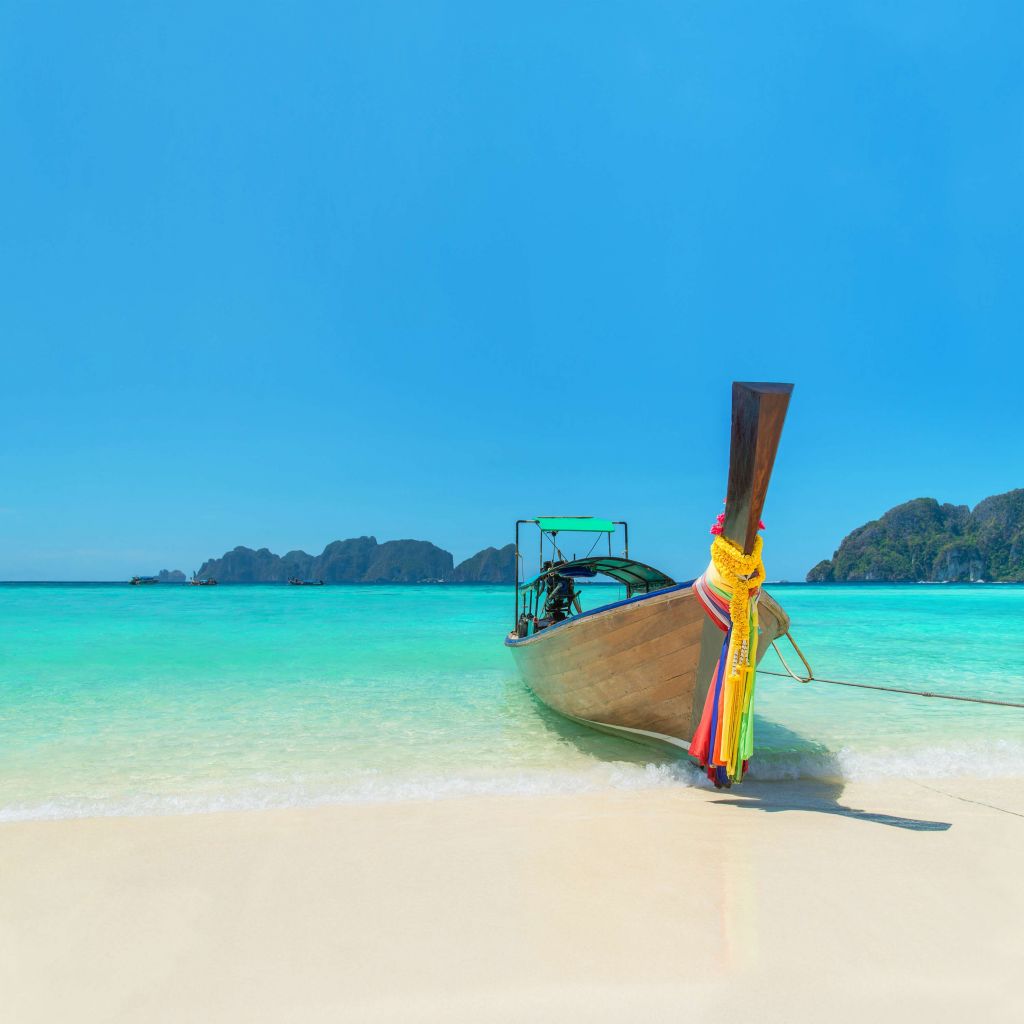 Tradycyjna łódź tajska