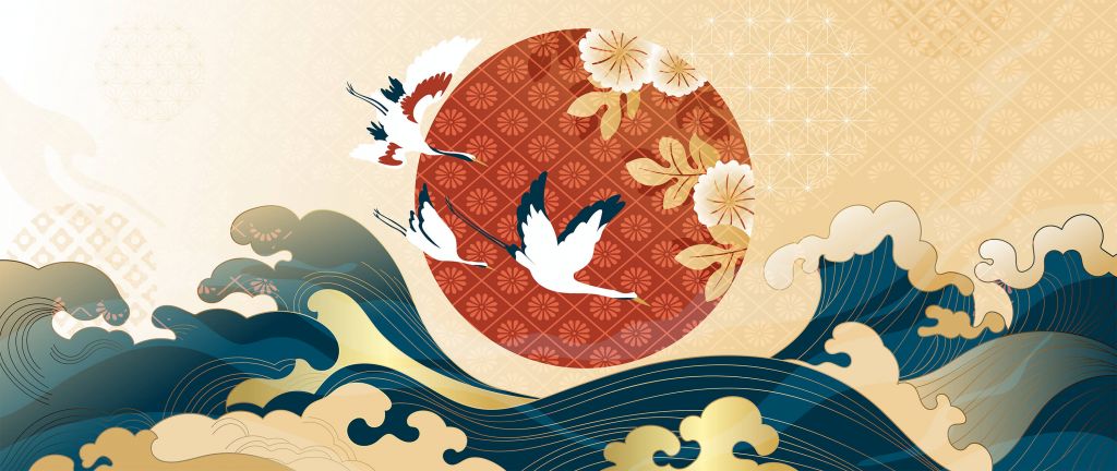 Luksusowy zachód słońca