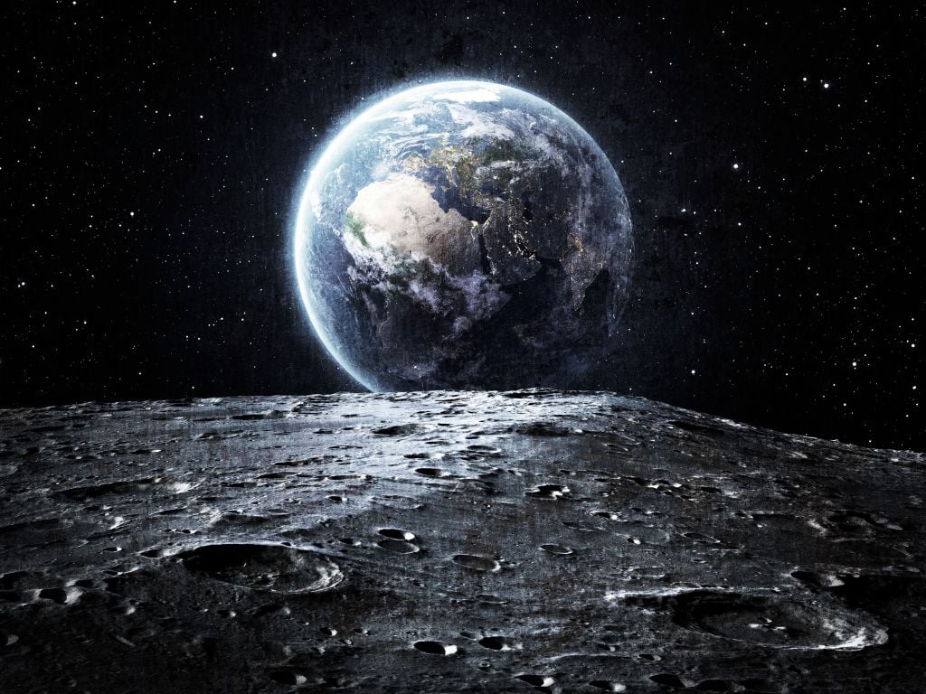Księżyc i ziemia