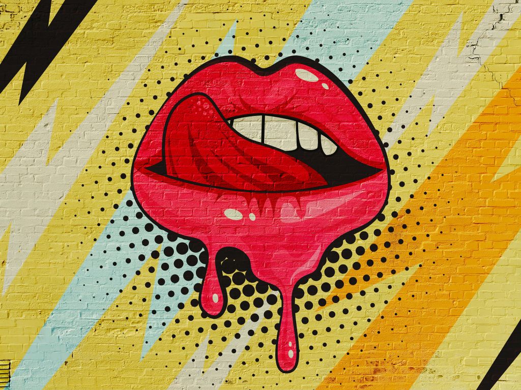 Graffiti z ust