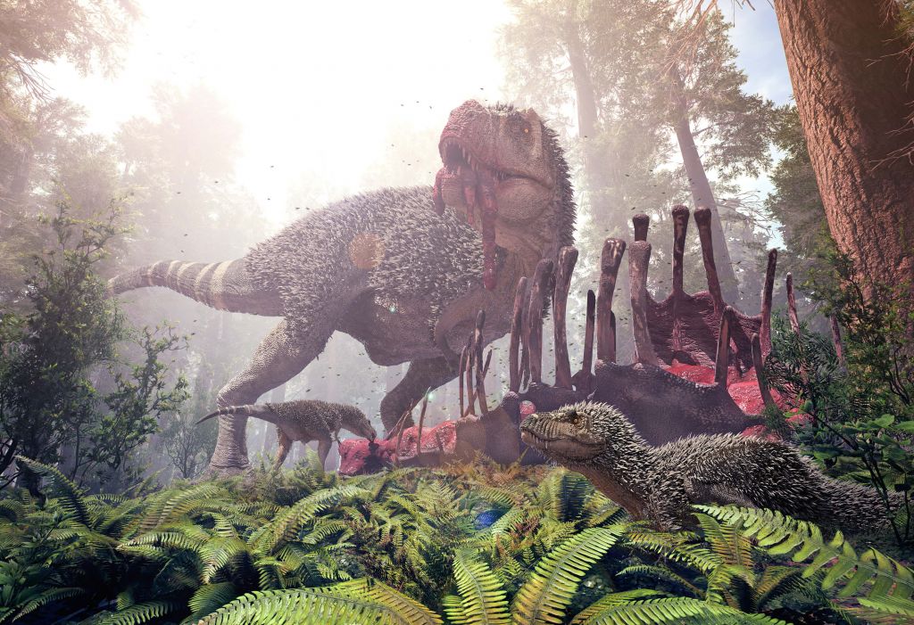 Tyranozaurus Rex i jego młode