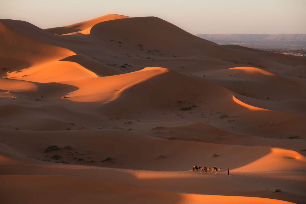 Pustynia w Maroku