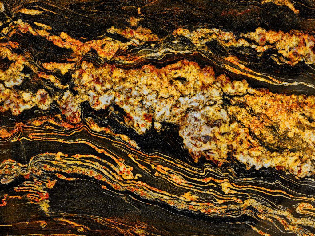 Marmur w kolorze czarnego złota