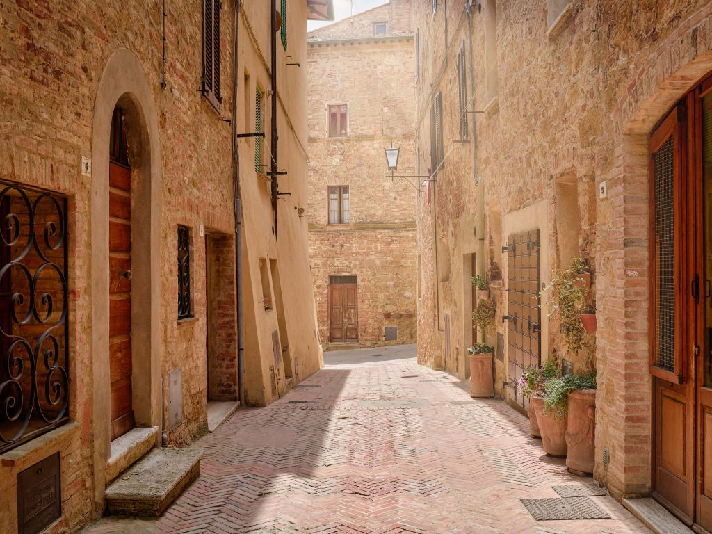Ulica w Toskanii