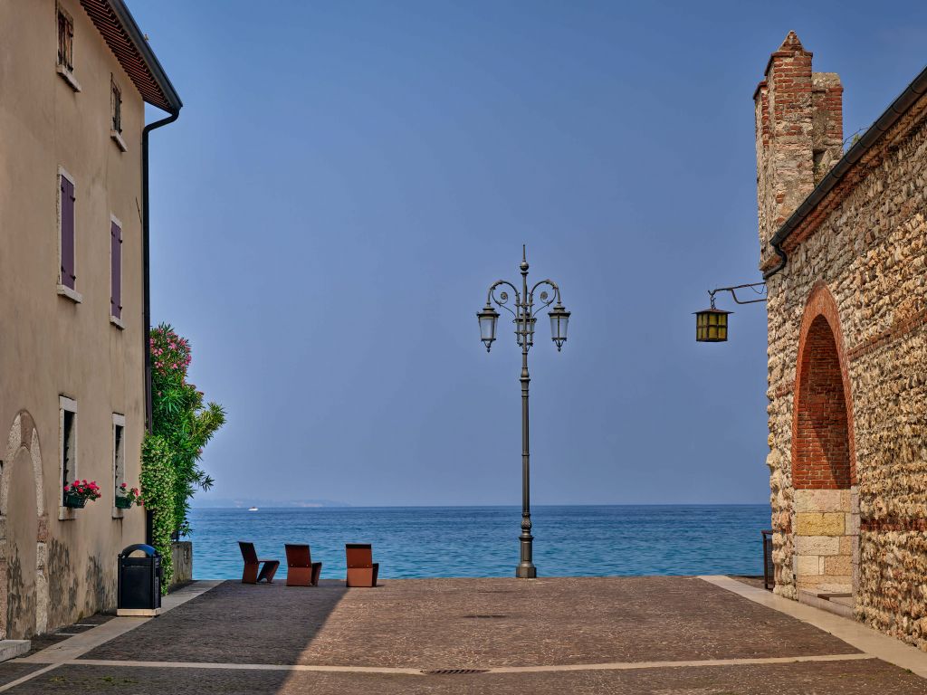 Widok na jezioro Garda