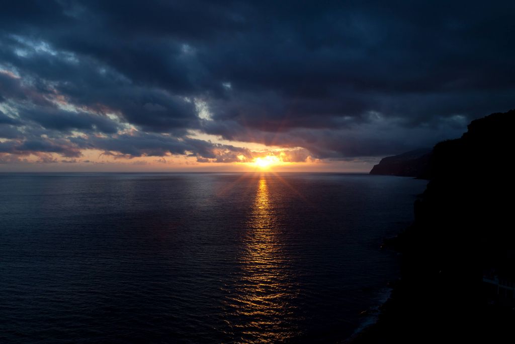 Zachód słońca Madeira (Portugalia)