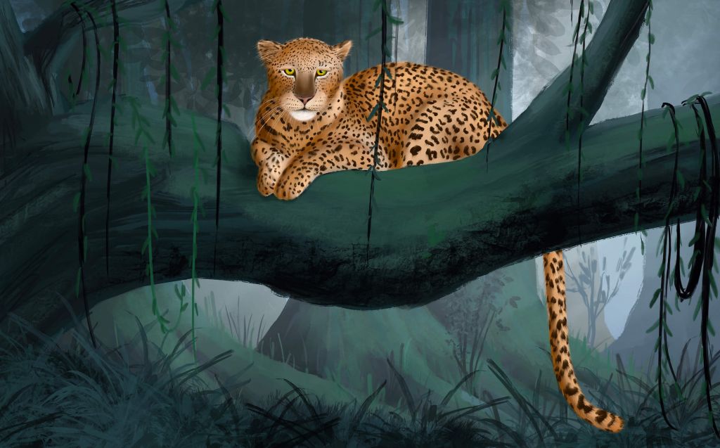 Gepard na gałęzi