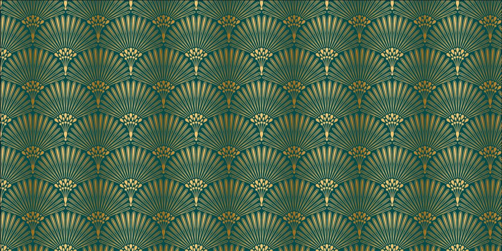 Wachlarz w stylu art deco