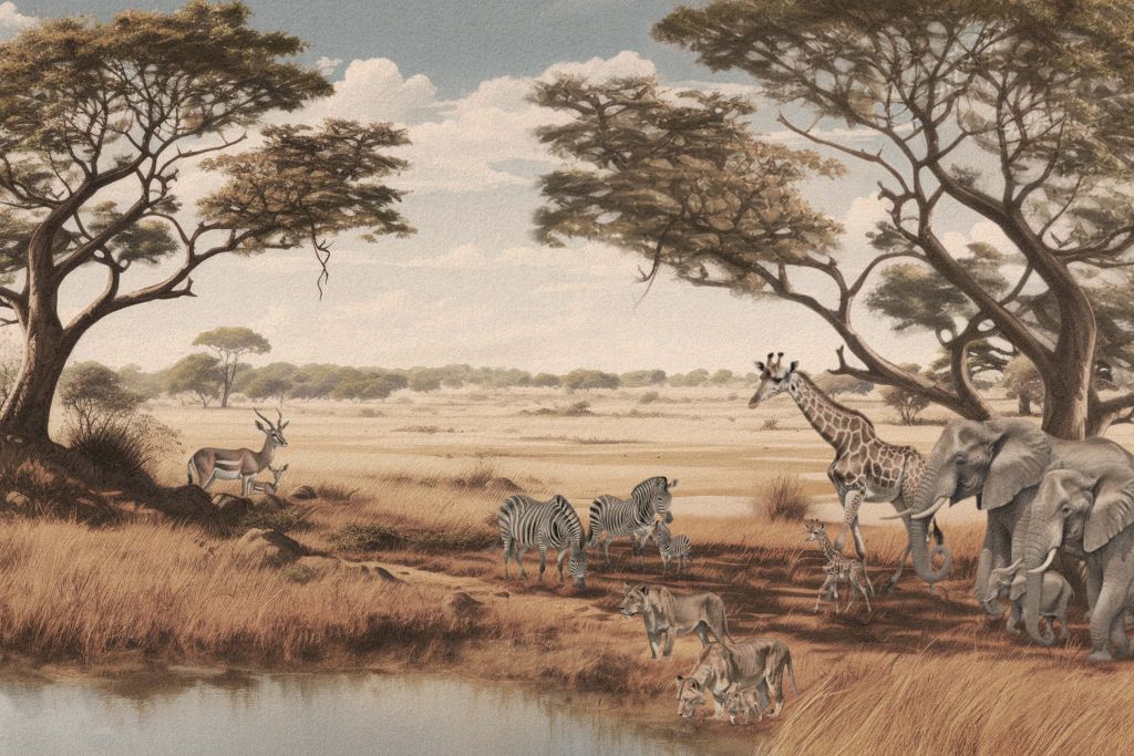Krajobraz safari