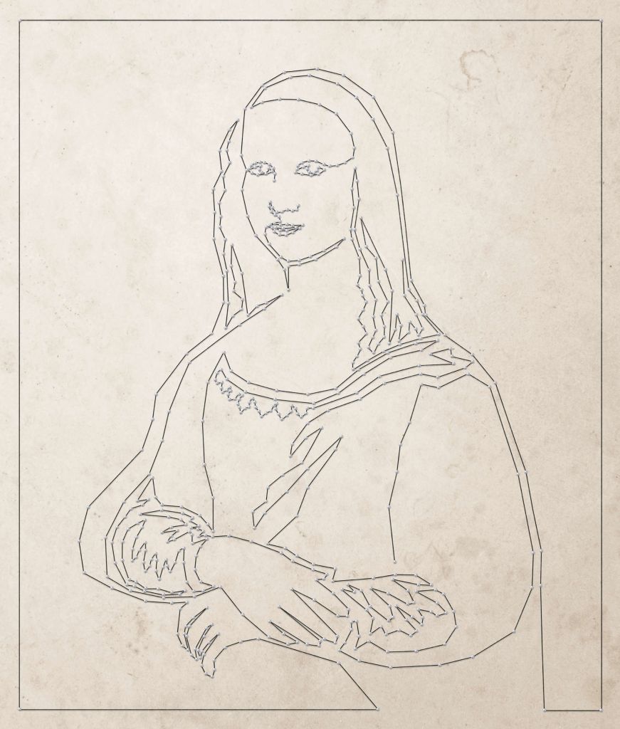 Mona Lisa - tablica ogłoszeń