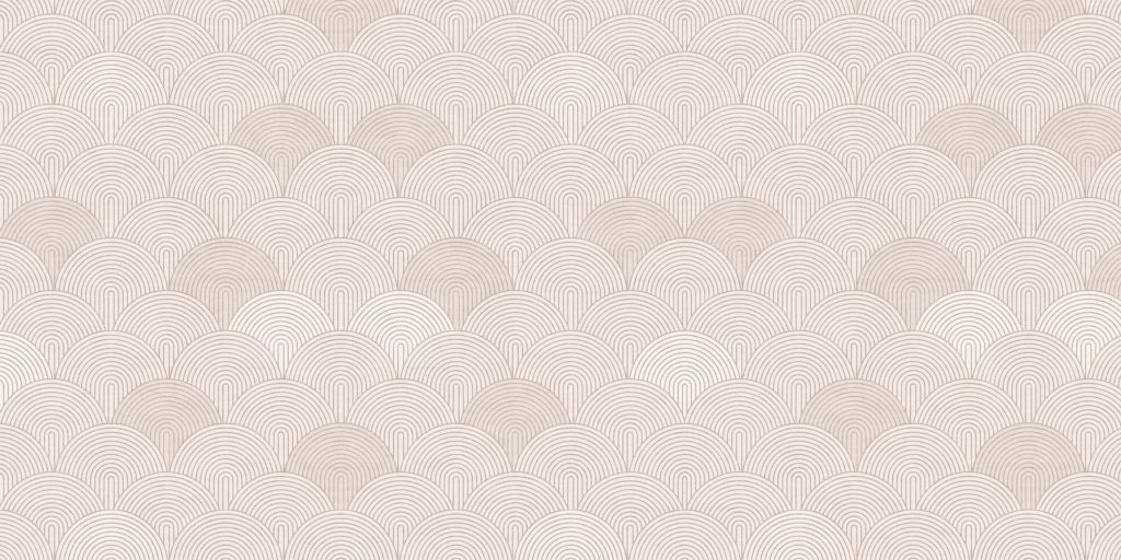 Boho Arches & Curves Large - neutralny beżowy