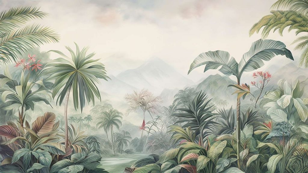 Pastelowa Panorama Tropików