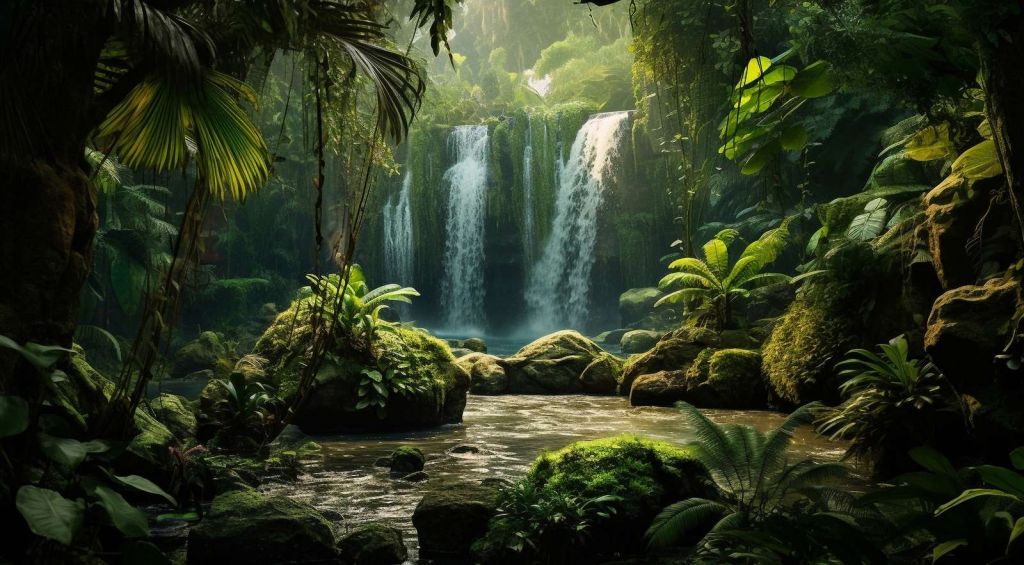 Szeptający Wodospad Dżungli
