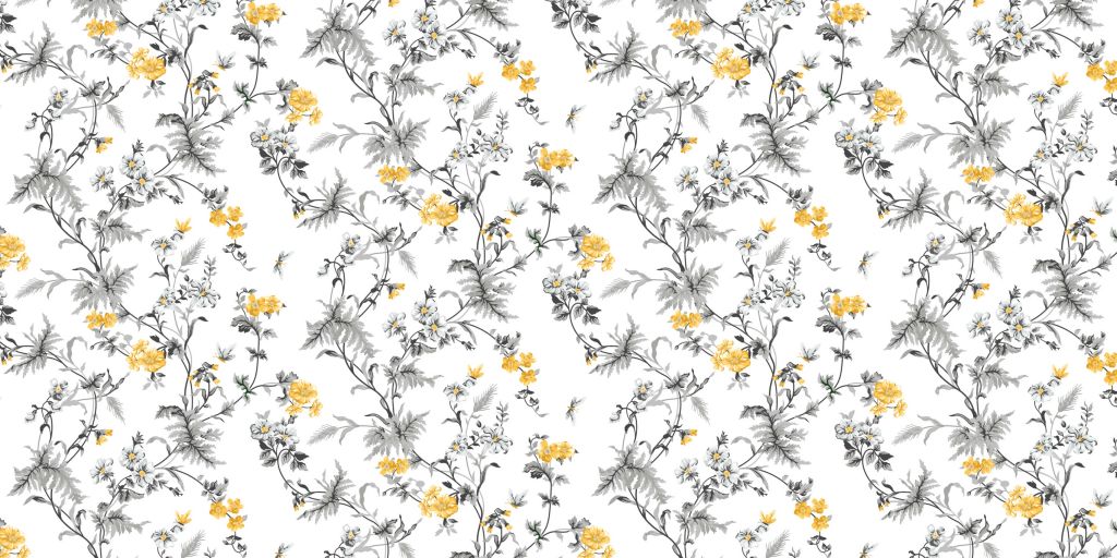 Żółty Taniec Wiosennych Kwiatów