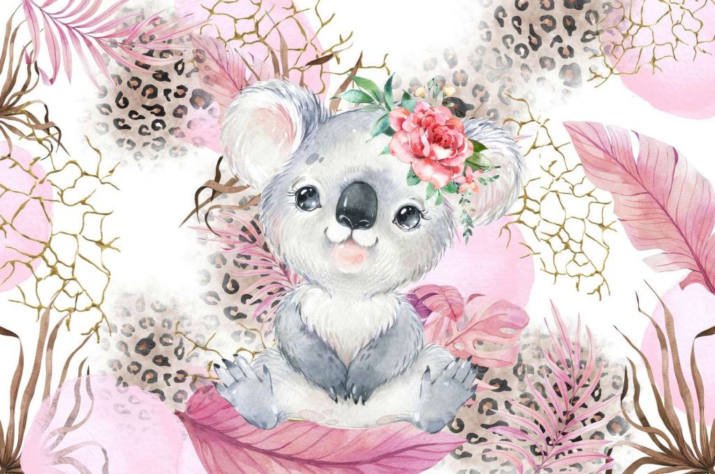 Dziecko koala savana