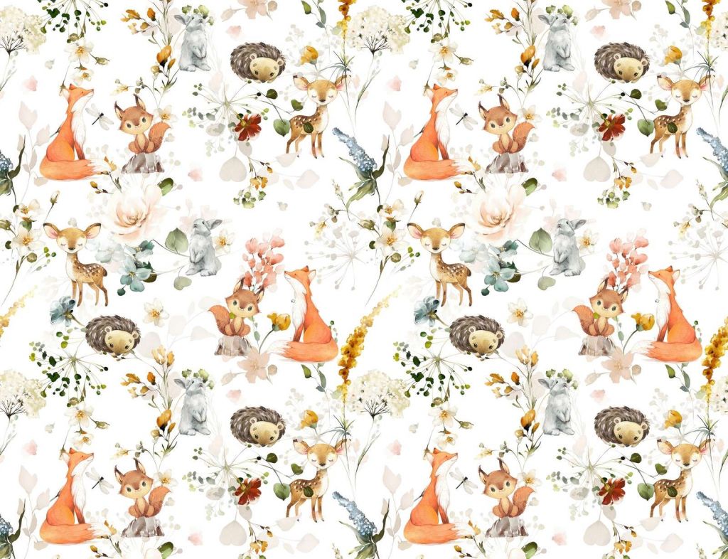 Leśne zwierzęta dla niemowląt