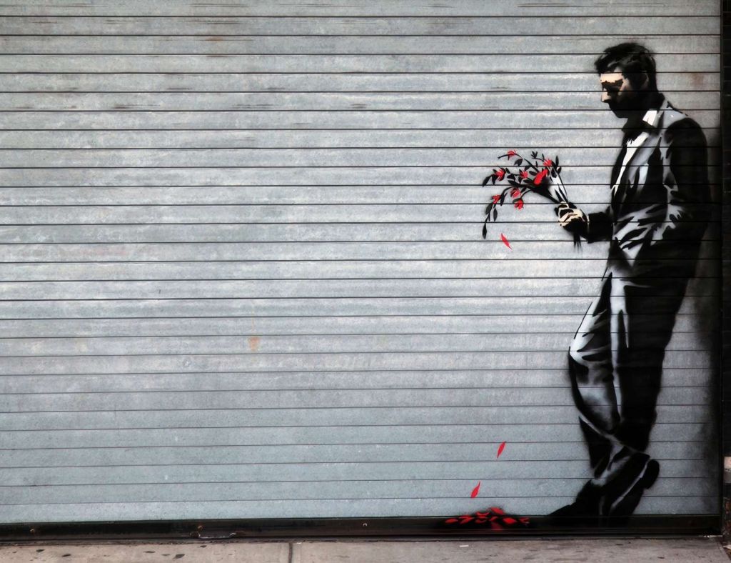 Banksy - Waiting in vain