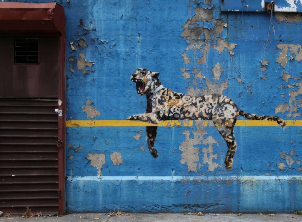 Banksy - Leopard
