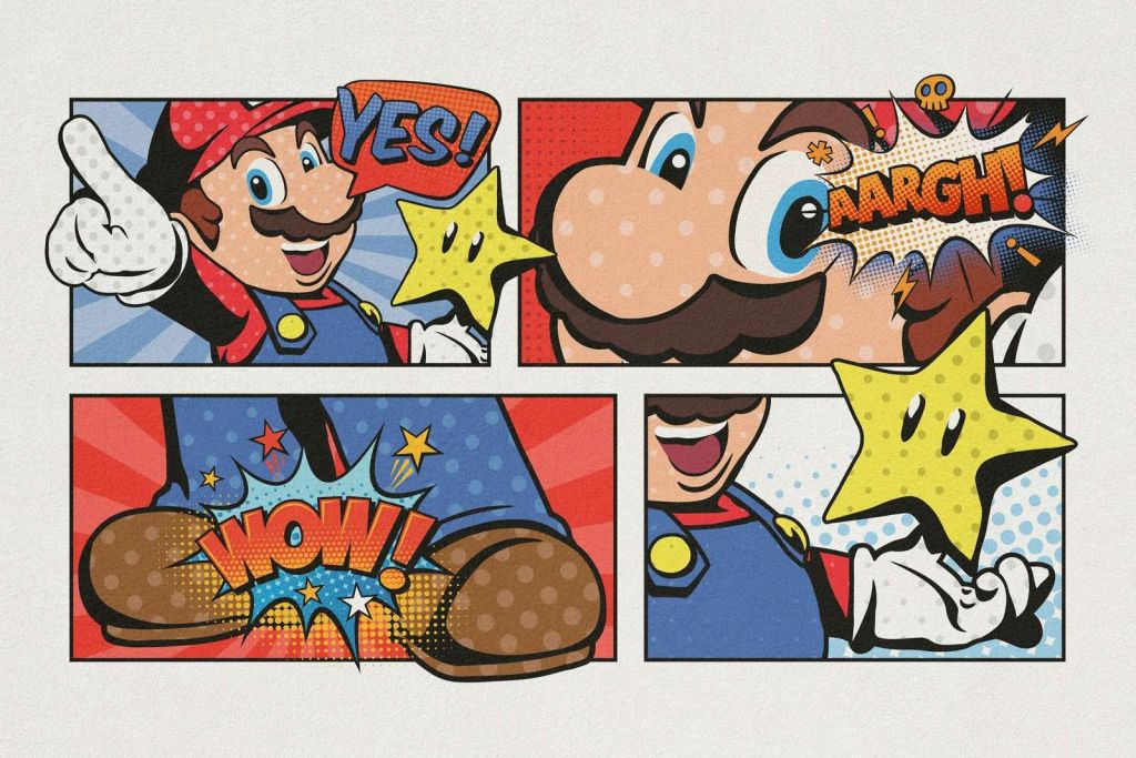 Comics - heroiczna moc gwiazdy