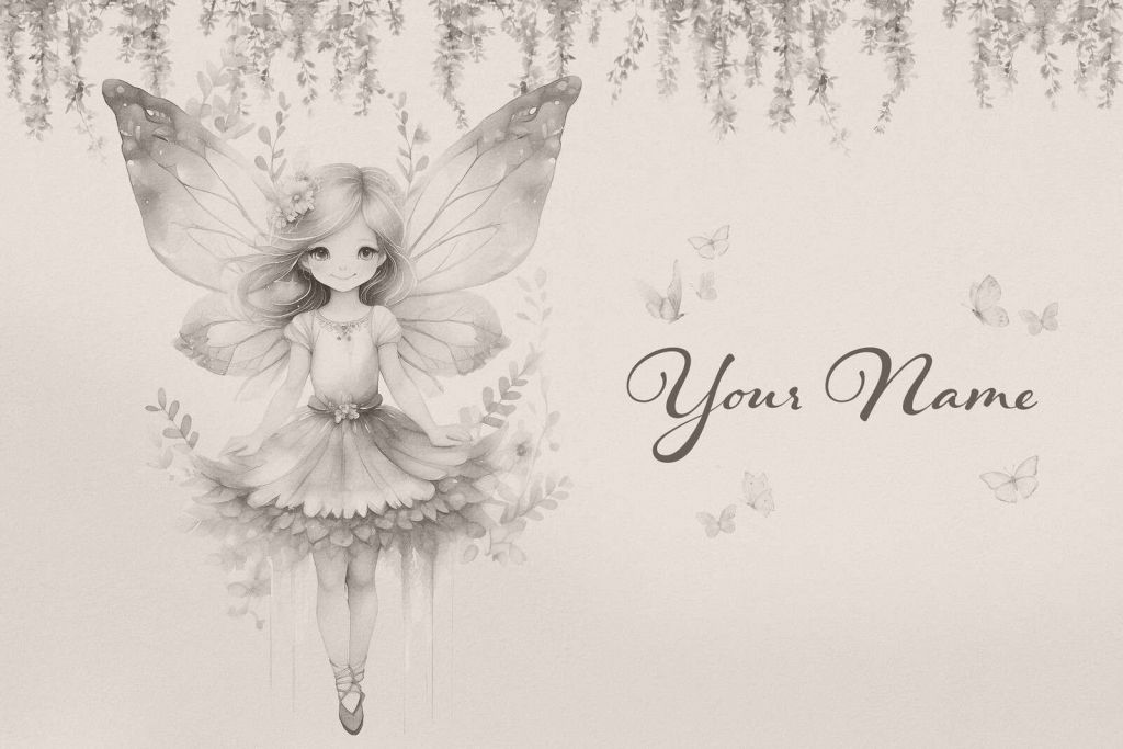 Szary elf wśród motyli