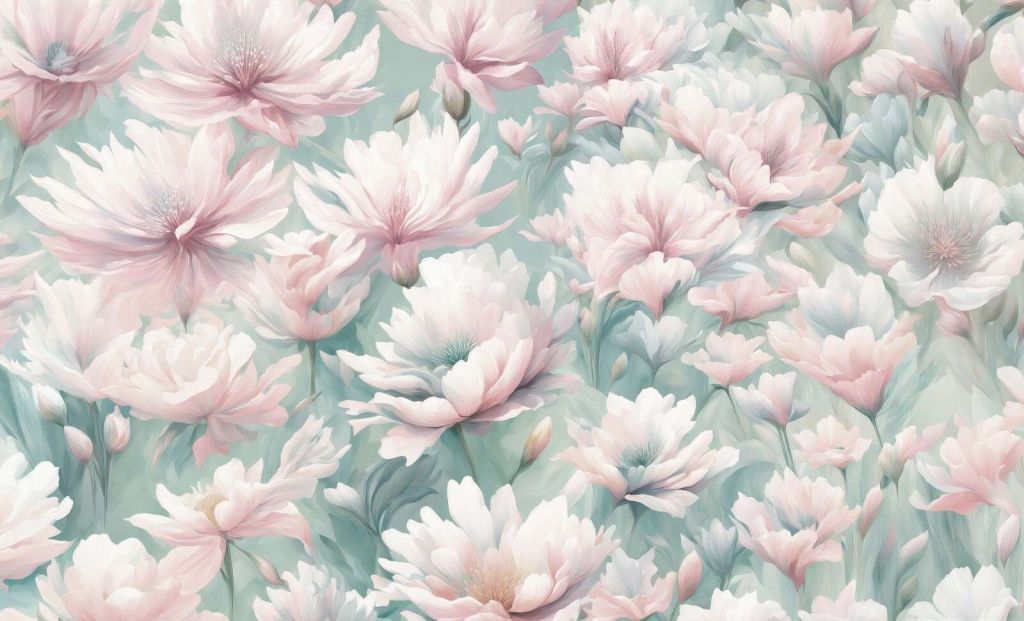 Ciepły poranek Miętowa Zieleń