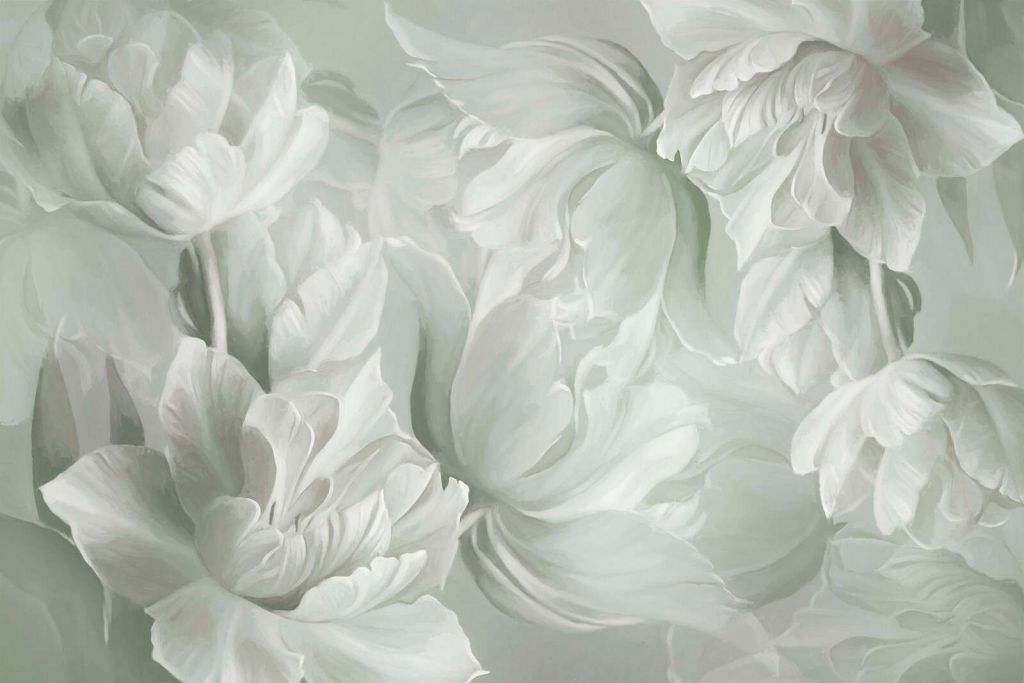 Wielkie Tulipany Zielone